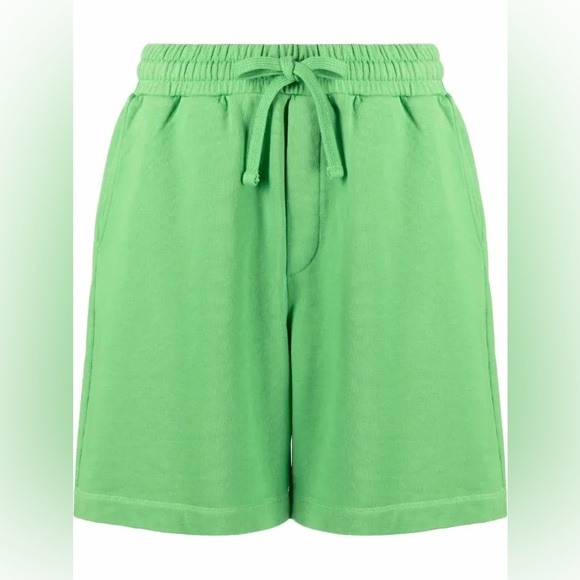 Nanushka Embroidered Green Sweater & Shorts Set | 100% cotton - Picture 10 of 11